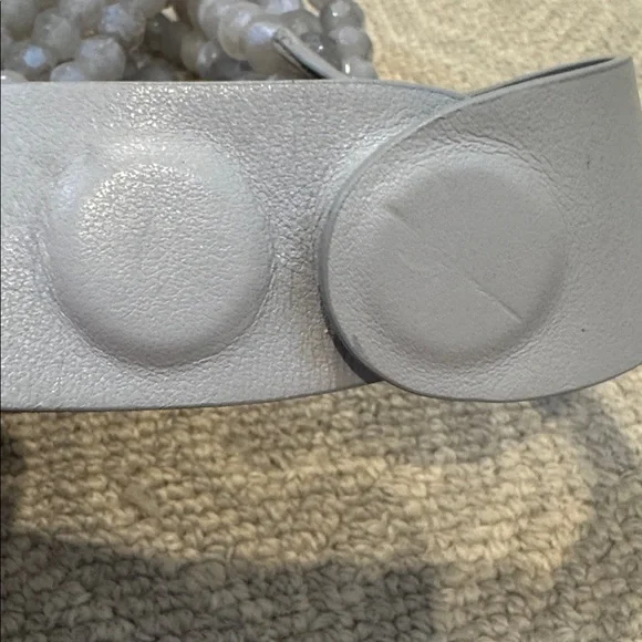 Fairchild Baldwin Light Gray Beaded Necklace - Picture 4 of 4